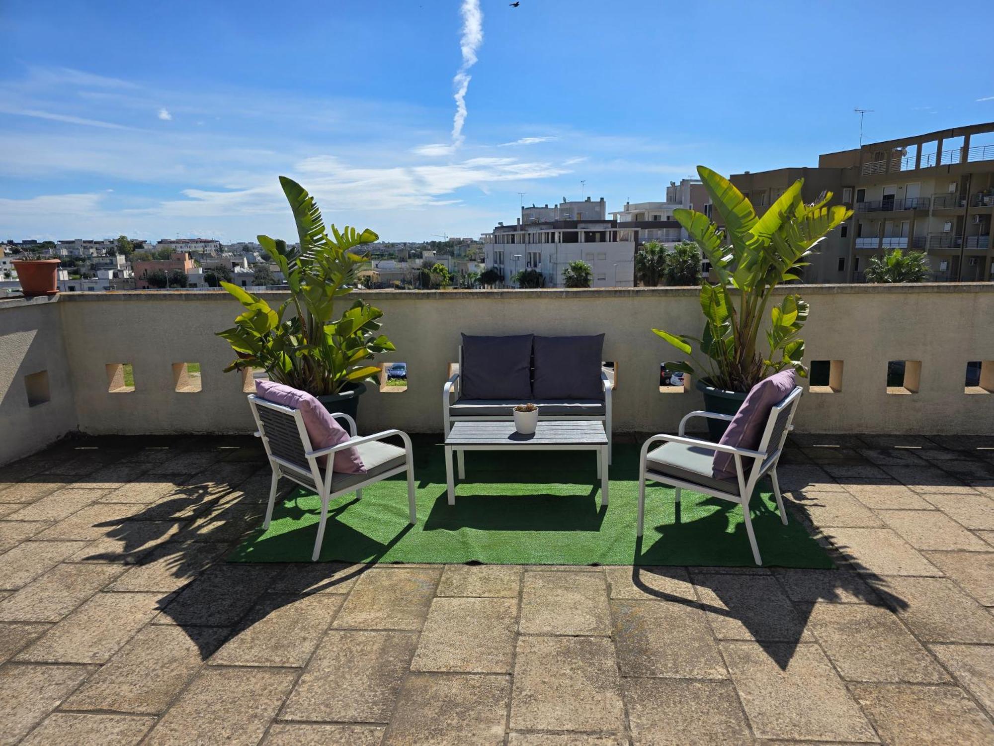"Elle Home" Attico Panoramico Lecce Bagian luar foto