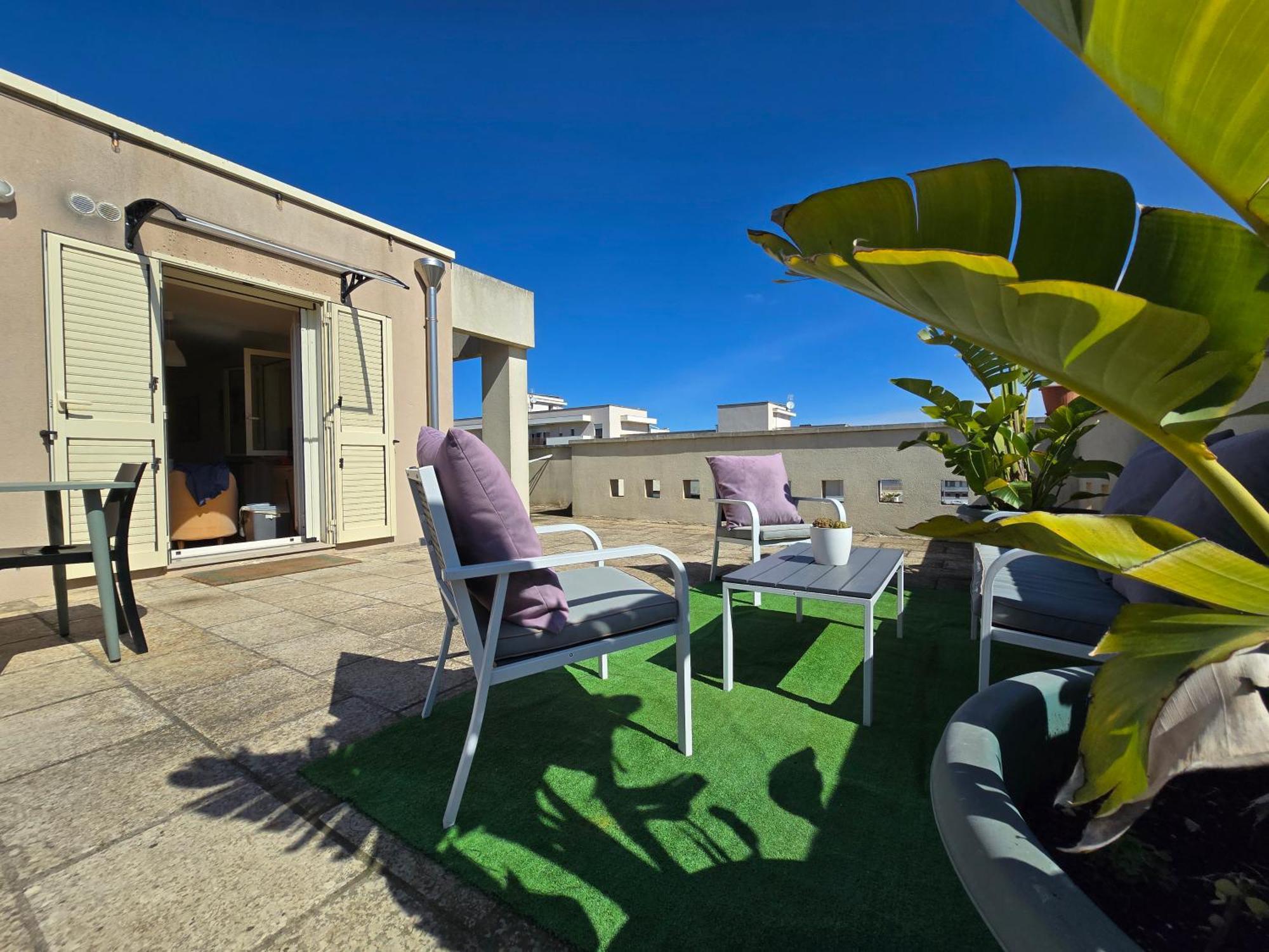"Elle Home" Attico Panoramico Lecce Bagian luar foto